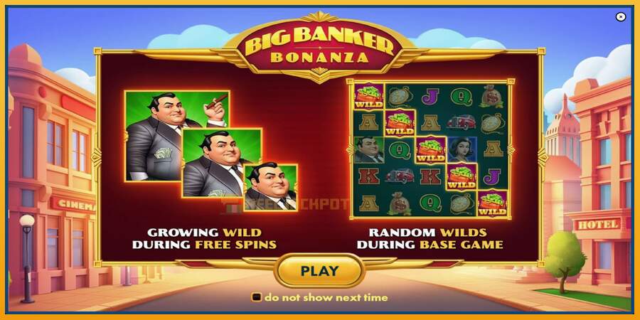 슬롯머신에서의 진정한 즐거움 Big Banker Bonanza 돈을 위해, 그림 1