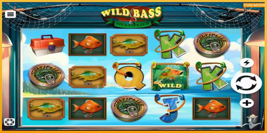 슬롯머신에서의 진정한 즐거움 Wild Bass Multiplier 돈을 위해, 그림 1