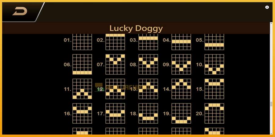 슬롯머신에서의 진정한 즐거움 Lucky Doggy 돈을 위해, 그림 7