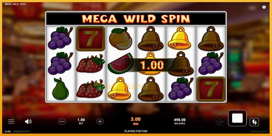 슬롯머신에서의 진정한 즐거움 Mega Wild Spin 돈을 위해, 그림 3