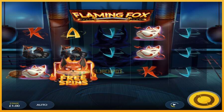 슬롯머신에서의 진정한 즐거움 Flaming Fox 돈을 위해, 그림 2