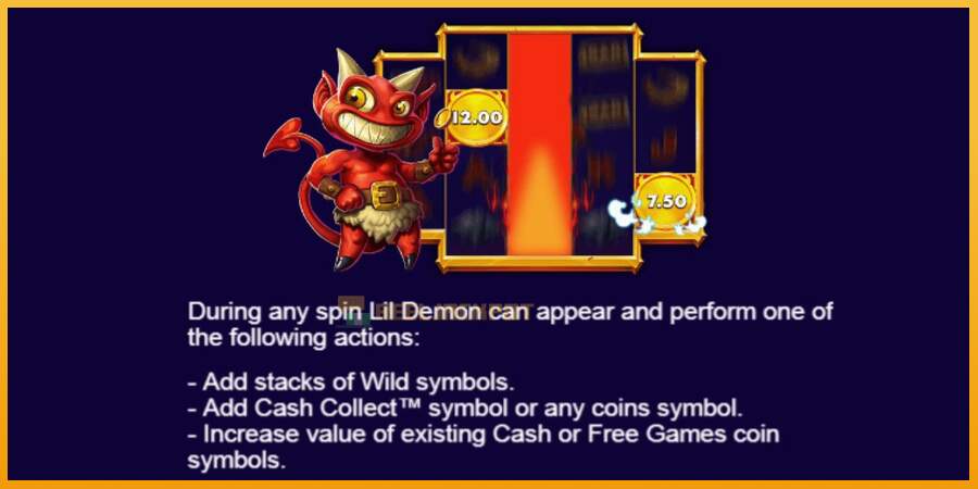 슬롯머신에서의 진정한 즐거움 Lil Demon Mega Cash Collect 돈을 위해, 그림 5