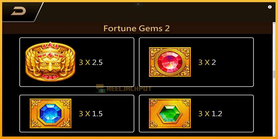 슬롯머신에서의 진정한 즐거움 Fortune Gems 2 돈을 위해, 그림 6