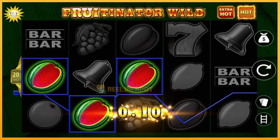 슬롯머신에서의 진정한 즐거움 Fruitinator Wild 돈을 위해, 그림 2