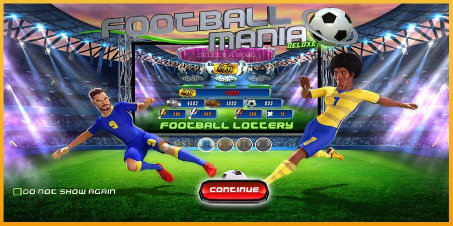 슬롯머신에서의 진정한 즐거움 Football Mania Deluxe 돈을 위해, 그림 1