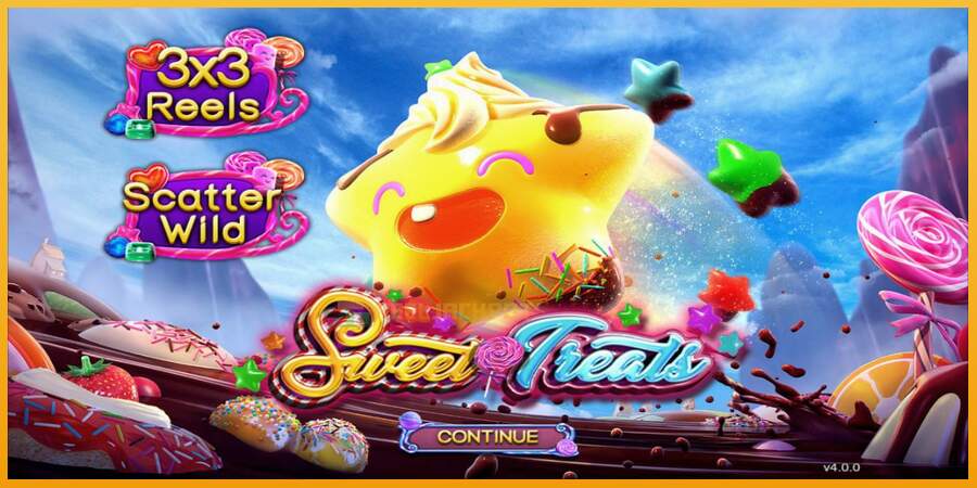 슬롯머신에서의 진정한 즐거움 Sweet Treats 돈을 위해, 그림 1