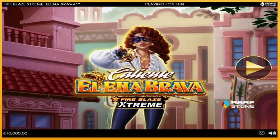 슬롯머신에서의 진정한 즐거움 Fire Blaze Extreme: Elena Brava 돈을 위해, 그림 1