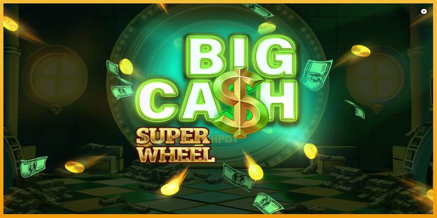 슬롯머신에서의 진정한 즐거움 Big Cash Super Wheel 돈을 위해, 그림 1