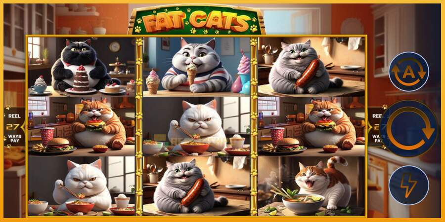 슬롯머신에서의 진정한 즐거움 Fat Cats 돈을 위해, 그림 2