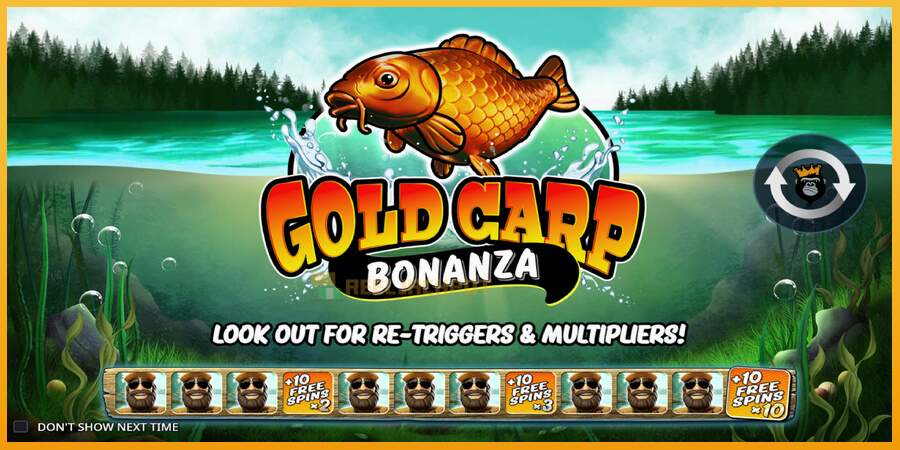 슬롯머신에서의 진정한 즐거움 Gold Carp Bonanza 돈을 위해, 그림 1