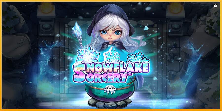 슬롯머신에서의 진정한 즐거움 Snowflake Sorcery 돈을 위해, 그림 1