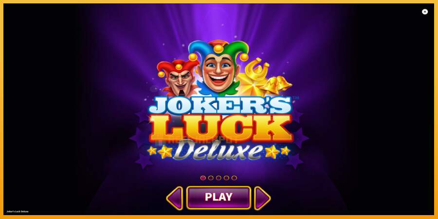 슬롯머신에서의 진정한 즐거움 Jokers Luck Deluxe 돈을 위해, 그림 1