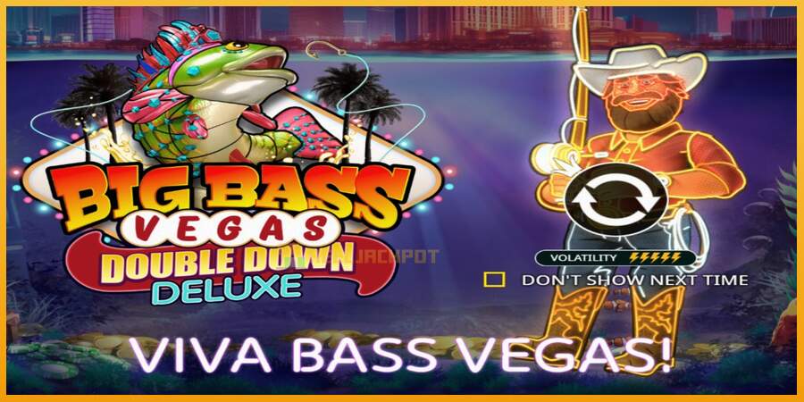 슬롯머신에서의 진정한 즐거움 Big Bass Vegas Double Down Deluxe 돈을 위해, 그림 1