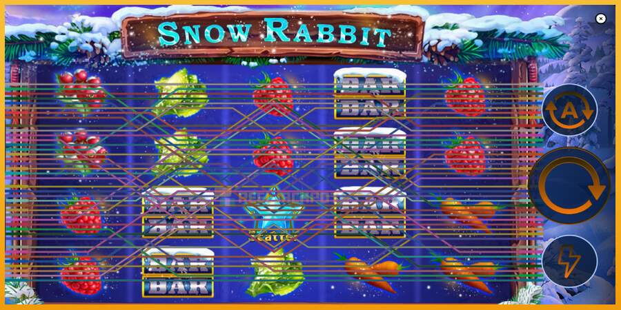 슬롯머신에서의 진정한 즐거움 Snow Rabbit 돈을 위해, 그림 2