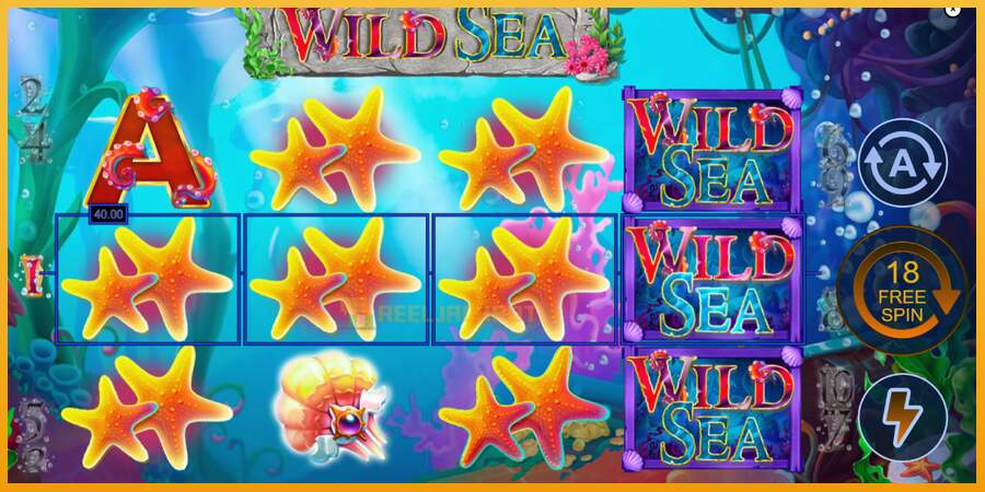 슬롯머신에서의 진정한 즐거움 Wild Sea 돈을 위해, 그림 4