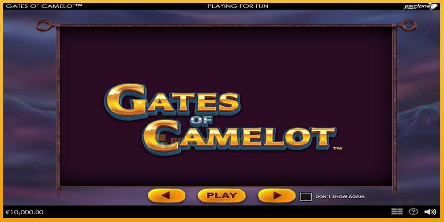 슬롯머신에서의 진정한 즐거움 Gates of Camelot 돈을 위해, 그림 1