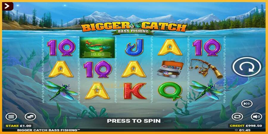 슬롯머신에서의 진정한 즐거움 Bigger Catch Bass Fishing Rapid Fire Jackpots 돈을 위해, 그림 2