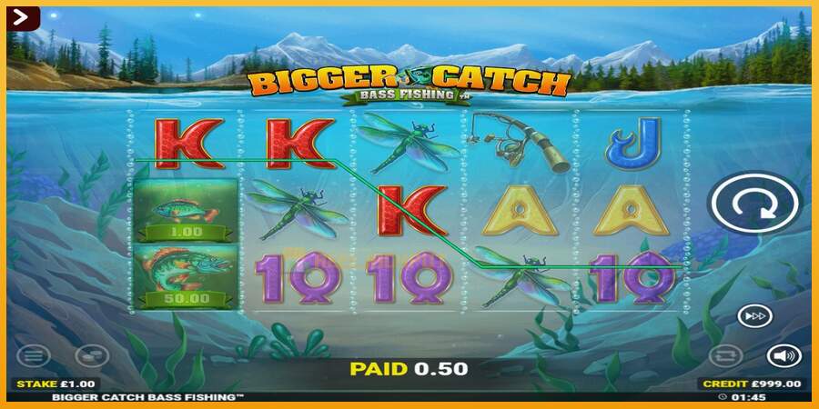 슬롯머신에서의 진정한 즐거움 Bigger Catch Bass Fishing Rapid Fire Jackpots 돈을 위해, 그림 3