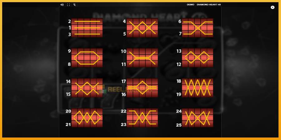 슬롯머신에서의 진정한 즐거움 Diamond Heart 40 돈을 위해, 그림 6