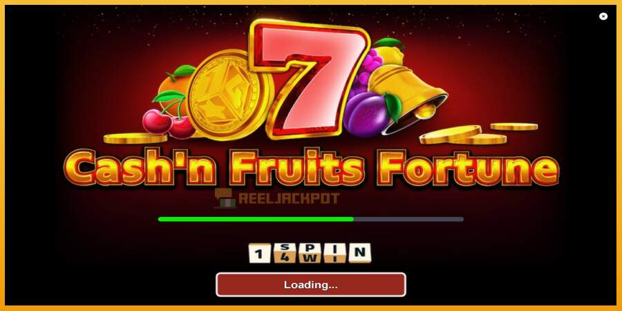 슬롯머신에서의 진정한 즐거움 Cashn Fruits Fortune 돈을 위해, 그림 1