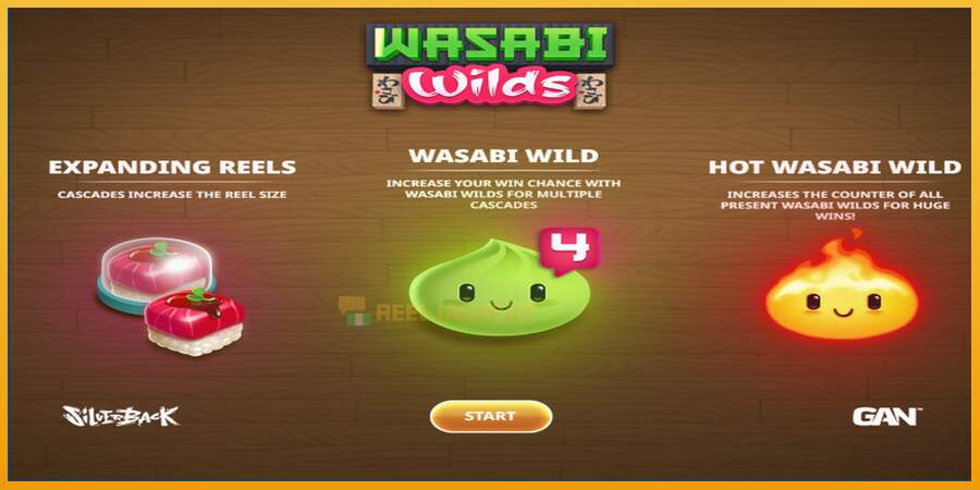 슬롯머신에서의 진정한 즐거움 Wasabi Wilds 돈을 위해, 그림 4