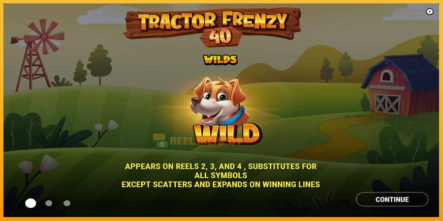 슬롯머신에서의 진정한 즐거움 Tractor Frenzy 40 돈을 위해, 그림 1