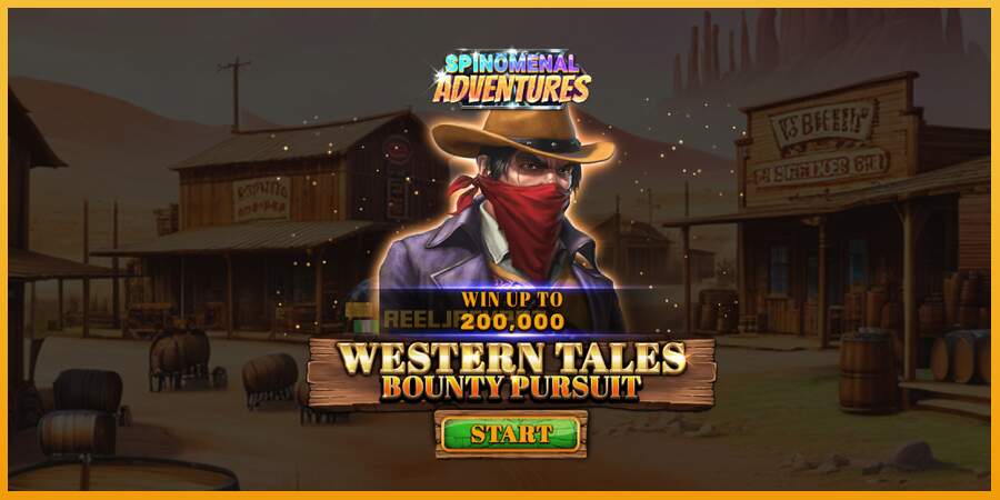 슬롯머신에서의 진정한 즐거움 Western Tales - Bounty Pursuit 돈을 위해, 그림 1