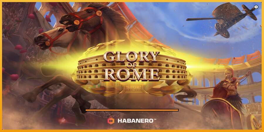 슬롯머신에서의 진정한 즐거움 Glory of Rome 돈을 위해, 그림 1