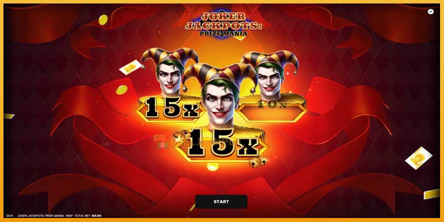 슬롯머신에서의 진정한 즐거움 Joker Jackpots: Prize Mania 돈을 위해, 그림 1