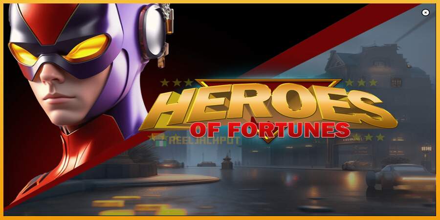 슬롯머신에서의 진정한 즐거움 Heroes of Fortune 돈을 위해, 그림 1