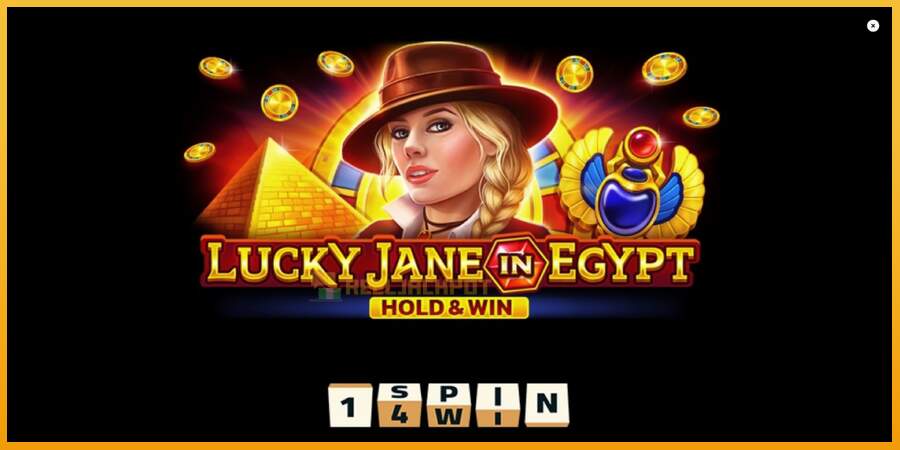 슬롯머신에서의 진정한 즐거움 Lucky Jane in Egypt Hold & Win 돈을 위해, 그림 1