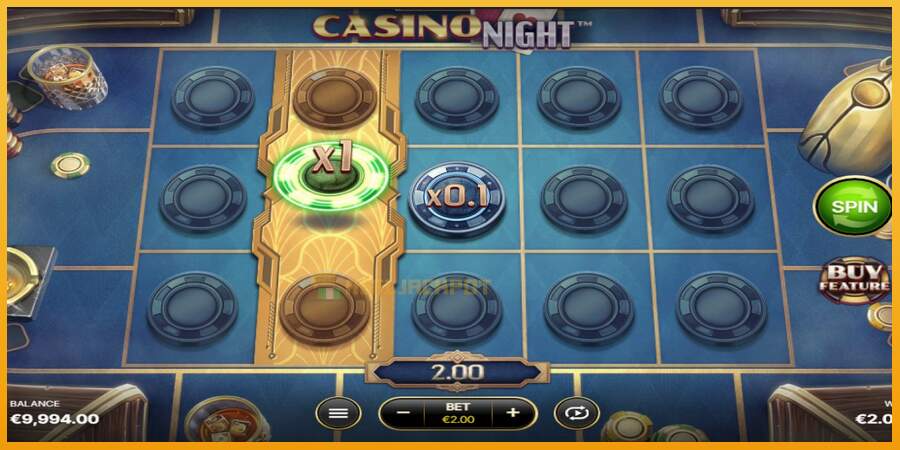 슬롯머신에서의 진정한 즐거움 Casino Night 돈을 위해, 그림 2