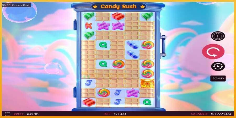 슬롯머신에서의 진정한 즐거움 Candy Rush 돈을 위해, 그림 2