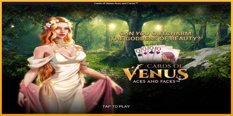 슬롯머신에서의 진정한 즐거움 Cards of Venus Aces and Faces 돈을 위해, 그림 1