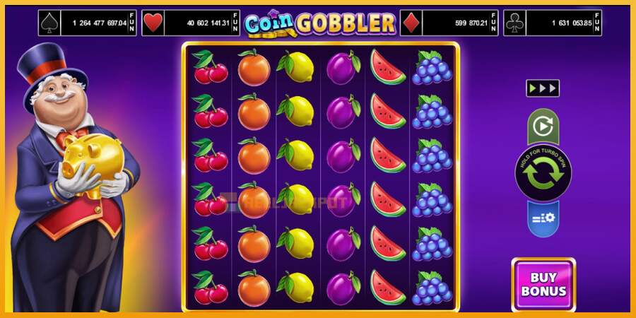 슬롯머신에서의 진정한 즐거움 Coin Gobbler 돈을 위해, 그림 1