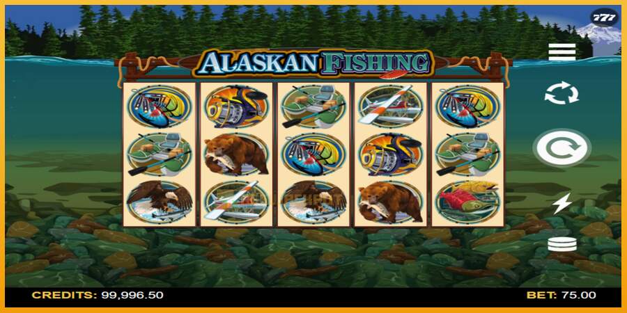 슬롯머신에서의 진정한 즐거움 Alaskan Fishing 돈을 위해, 그림 1