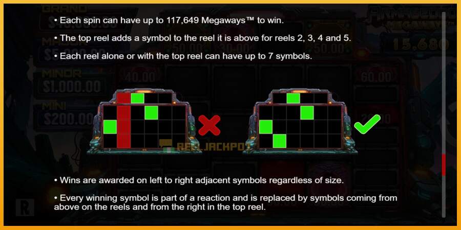 슬롯머신에서의 진정한 즐거움 Armageddon Megaways 돈을 위해, 그림 7