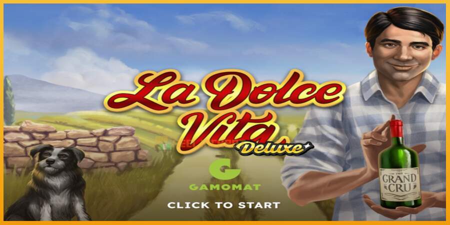 슬롯머신에서의 진정한 즐거움 La Dolce Vita Deluxe 돈을 위해, 그림 1