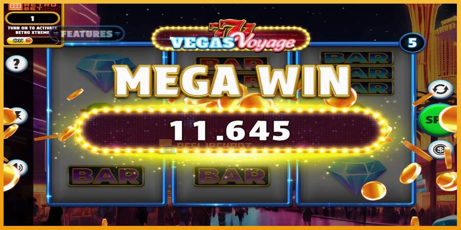 슬롯머신에서의 진정한 즐거움 777 – Vegas Voyage 돈을 위해, 그림 3