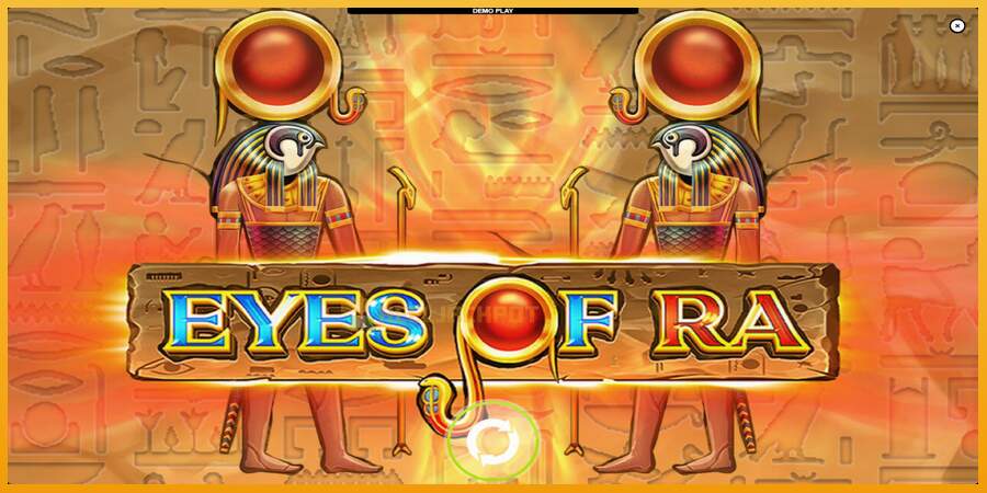 슬롯머신에서의 진정한 즐거움 Eyes of Ra 돈을 위해, 그림 1