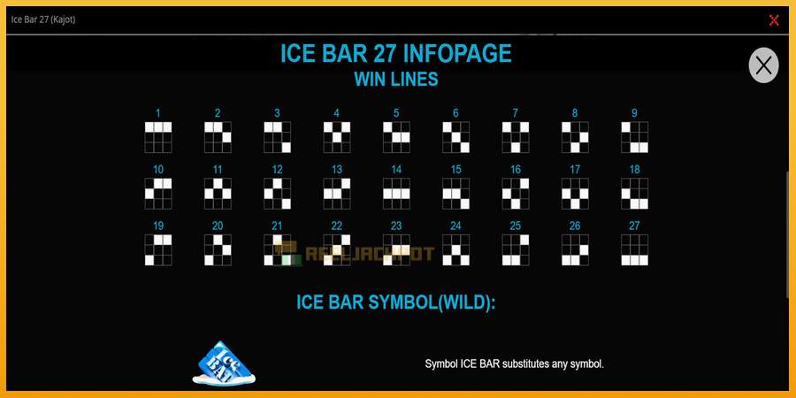 슬롯머신에서의 진정한 즐거움 Ice Bar 27 돈을 위해, 그림 3