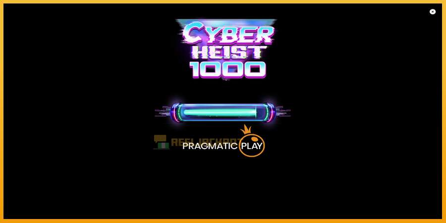 슬롯머신에서의 진정한 즐거움 Cyber Heist 1000 돈을 위해, 그림 1