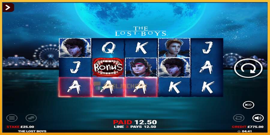 슬롯머신에서의 진정한 즐거움 The Lost Boys Rapid Fire Jackpots 돈을 위해, 그림 2