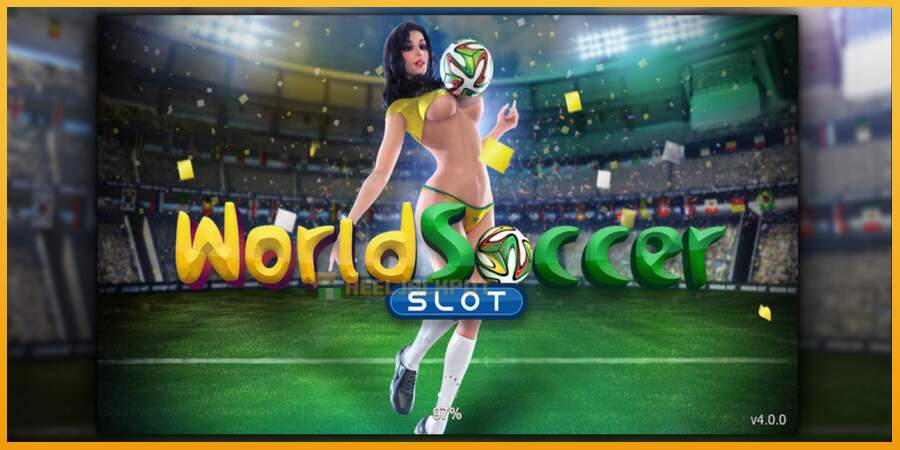 슬롯머신에서의 진정한 즐거움 World Soccer Slot 돈을 위해, 그림 1