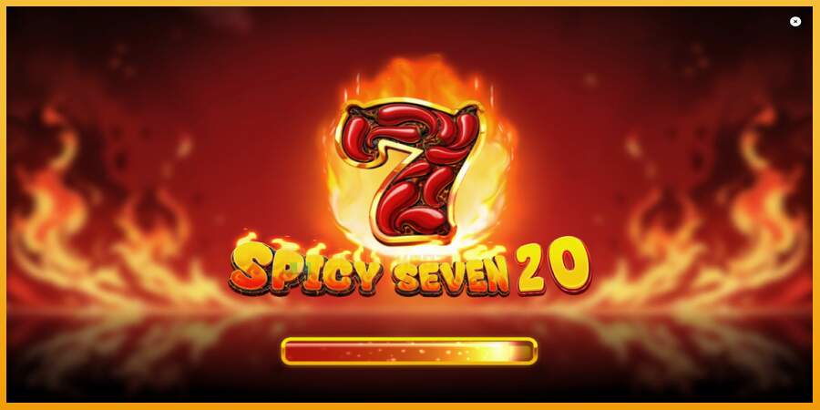 슬롯머신에서의 진정한 즐거움 Spicy Seven 20 돈을 위해, 그림 1