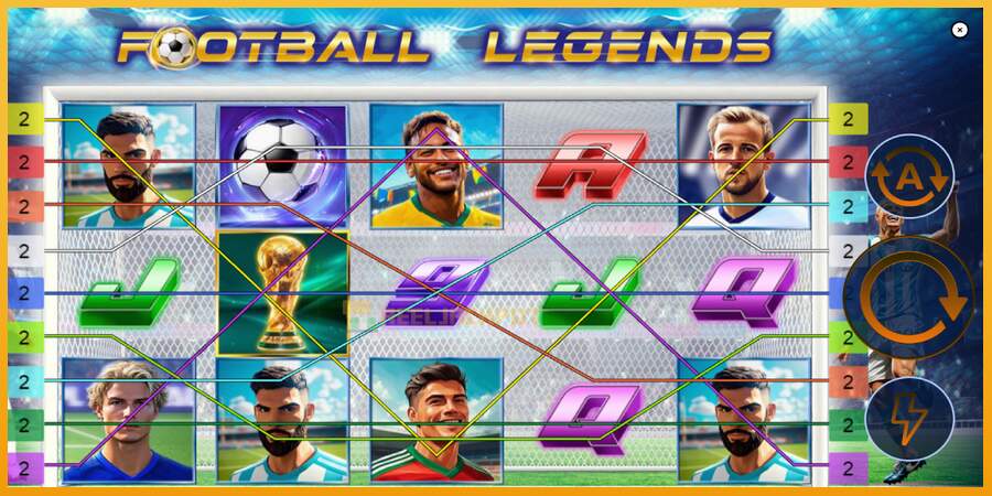 슬롯머신에서의 진정한 즐거움 Football Legends 돈을 위해, 그림 2