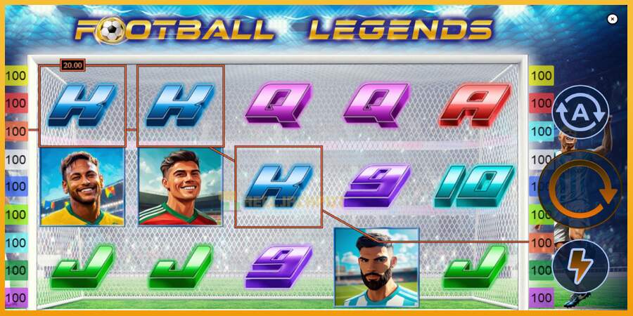 슬롯머신에서의 진정한 즐거움 Football Legends 돈을 위해, 그림 4