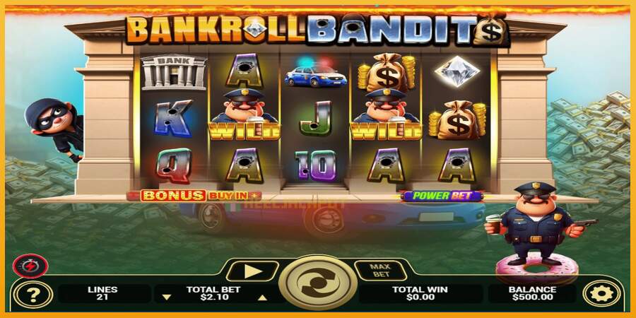 슬롯머신에서의 진정한 즐거움 Bankroll Bandits 돈을 위해, 그림 1