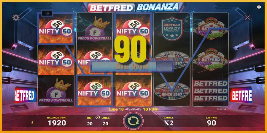 슬롯머신에서의 진정한 즐거움 Betfred Bonanza 돈을 위해, 그림 2