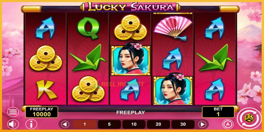 슬롯머신에서의 진정한 즐거움 Lucky Sakura Win Spins 돈을 위해, 그림 2